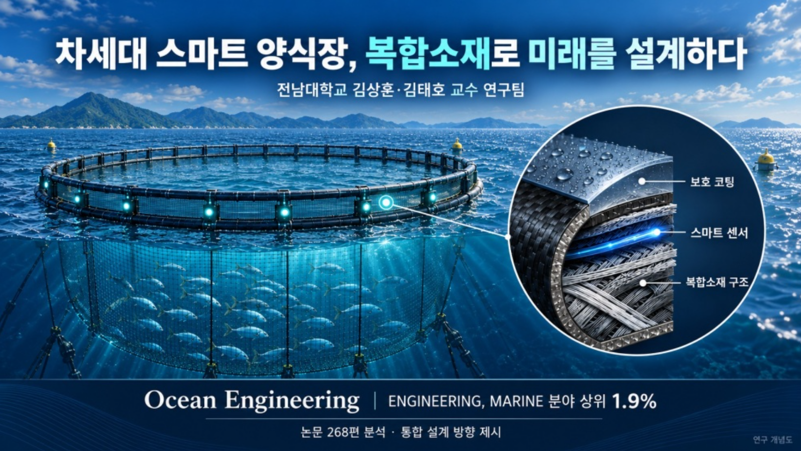 전남대 김상훈·김태호 교수팀, 스마트 양식장 통합 설계 방향 제시 대표이미지